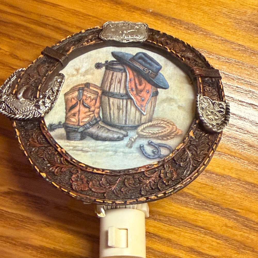 Western Themed Night Light